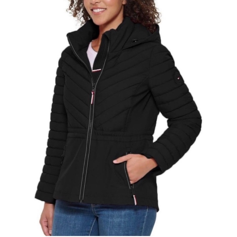 Ladies Tommy Hilfiger Covert Coat - Size XL
